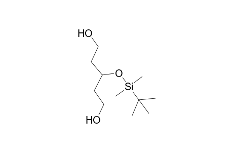 3-((tert-butyldimethylsilyl)oxy)pentane-1,5-diol