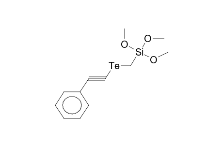 PHENYLETHYNYL(TRIMETHOXYSILYLMETHYL)TELLURIDE