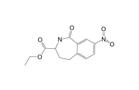 (+/-)-3-ETHOXYCARBONYL-8-NITRO-2,3,4,5-TETRAHYDRO-1H-2-BENZAZEPIN-1-ONE