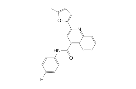 N-(4-fluorophenyl)-2-(5-methyl-2-furyl)-4-quinolinecarboxamide