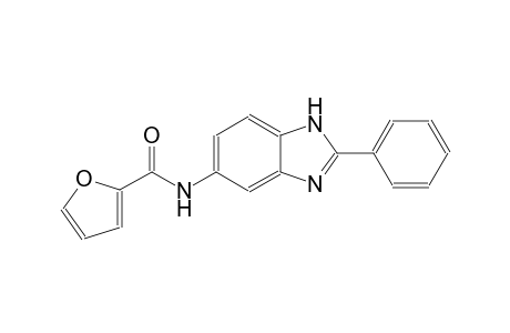 N-(2-phenyl-1H-benzimidazol-5-yl)-2-furamide