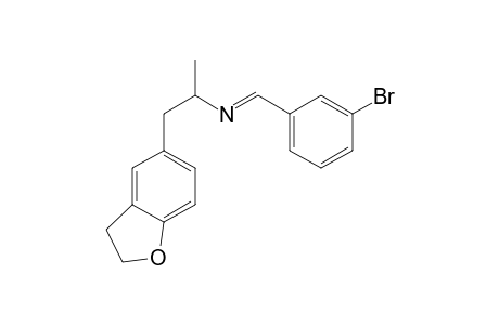 1-(3-Bromophenyl)-N-[1-(2,3-dihydro-1-benzofuran-5-yl)propan-2-yl]methanimine