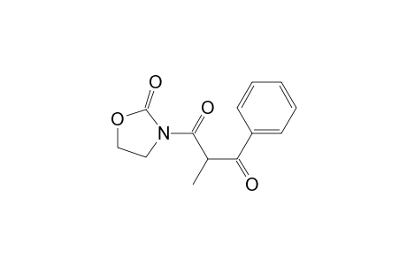 3-(2-benzoylpropanoyl)-2-oxazolidinone