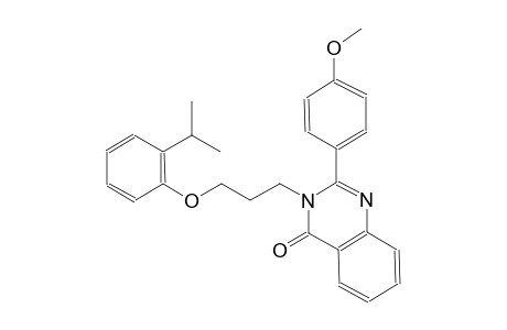 3-[3-(2-isopropylphenoxy)propyl]-2-(4-methoxyphenyl)-4(3H)-quinazolinone