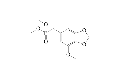 (7-Methoxybenzo[1,3]dioxol-5-ylmethyl)phosphonic acid dimethyl ester