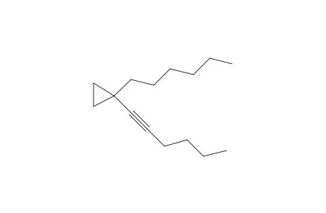 1-(hex-1-ynyl)-1-hexylcyclopropane
