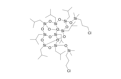 bis[(3-chloropropyl)dimethylsiloxy]octa(isobutyl)silsesquioxane