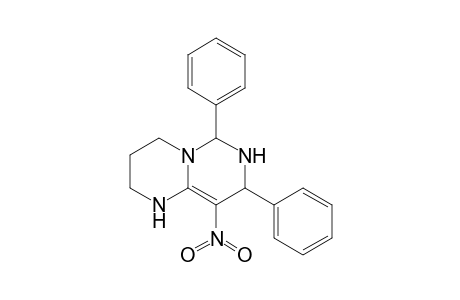 9-Nitro-6,8-diphenyl-1,3,4,6,7,8-hexahydro-2H-pyrimido[1,6-a]pyrimidine