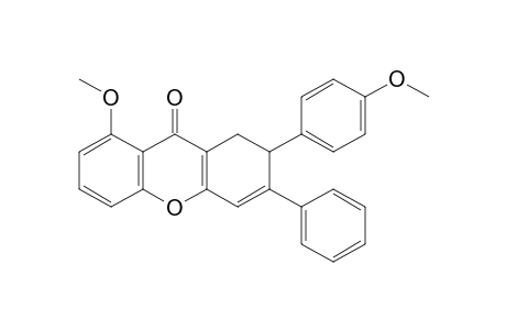 1-Methoxy-7-(4-methoxyphenyl)-6-phenyl-7,8-dihydro-9H-xanthen-9-one