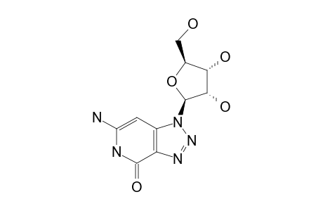 6-AMINO-1-(BETA-D-RIBOFURANOSYL)-1,2,3-TRIAZOLO-[4,5-C]-PYRIDIN-4(5H)-ONE;8-AZA-3-DEAZAGUANOSINE