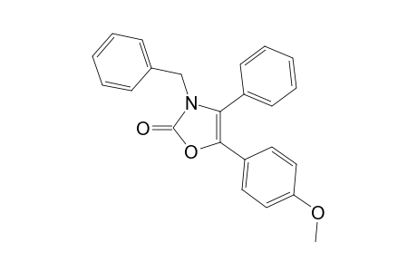 3-Benzyl-5-(4-methoxyphenyl)-4-phenyloxazol-2(3H)-one