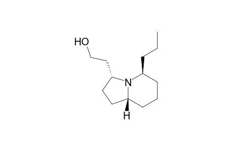 3-Indolizineethanol, octahydro-5-propyl-, (3.alpha.,5.beta.,8a.beta.)-