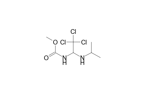 methyl 2,2,2-trichloro-1-(isopropylamino)ethylcarbamate