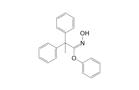 E-2,2-Diphenylpropanohydroximoyl phenoxide
