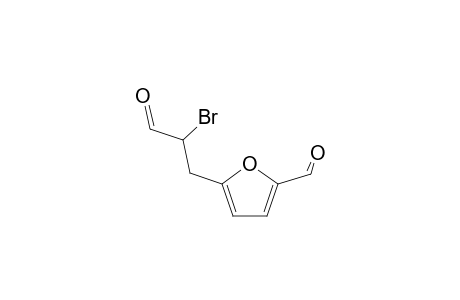 5-(2-bromanyl-3-oxidanylidene-propyl)furan-2-carbaldehyde
