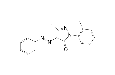 3-methyl-4-(phenylazo)-1-o-tolyl-2-pyrazolin-5-one