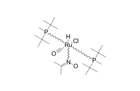 (ACETONOXIME)-CARBONYL-(CHLORO)-BIS-(DI-TERT.-BUTYLMETHYLPHOSPHANE)-HYDRIDORUTHENIUM-(II)