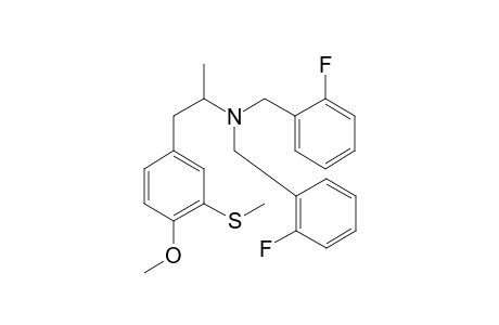 3-MT-4-MA N,N-bis(2-fluorobenzyl)