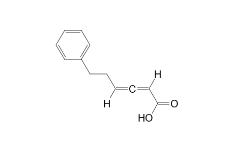(aS)-4-(2-Phenyl)ethyl-2,3-allenoic acid