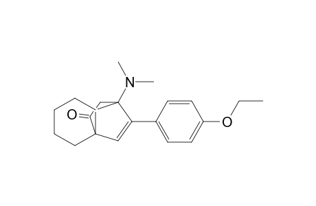 11-(4'-Ethoxyphenyl)-7-(dimethylamino)tricyclo[5.2.2.0(1,6)]undec-10-en-9-one