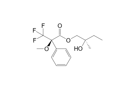(2R,2'R)-(+)-2'-hydroxy-2'-methylbutyl 3,3,3-trifluoro-2-phenyl-2-methoxypropanoate