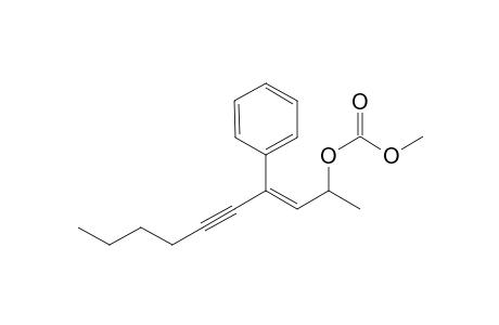 (E)-methyl (4-phenyldec-3-en-5-yn-2-yl) carbonate