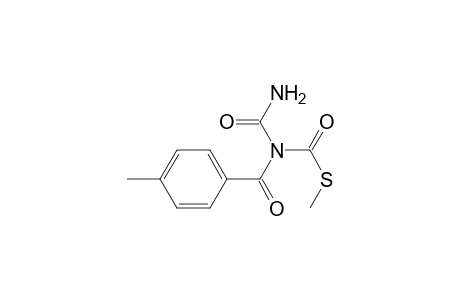 Thioallophanic acid, N-(p-toluoyl)-, S-methylester