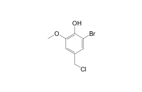 2-BROMO-alpha-CHLORO-6-METHOXY-p-CRESOL