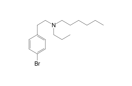 N-Hexyl-N-propyl-4-bromophenethylamine