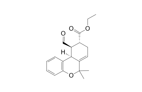 Ethyl 10-formyl-6,6-dimethyl-8,9,10,10a-tetrahydro-6H-benzo[c]chromene-9-carboxylate