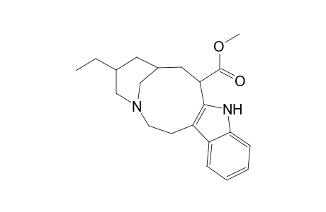 2H-3,7-Methanoazacycloundecino[5,4-b]indole-9-carboxylic acid, 5-ethyl-1,4,5,6,7,8,9,10-octahydro-, methyl ester, [5S-(5R*,7R*,9S*)]-