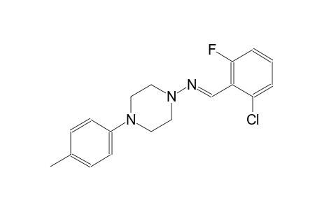 1-piperazinamine, N-[(E)-(2-chloro-6-fluorophenyl)methylidene]-4-(4-methylphenyl)-