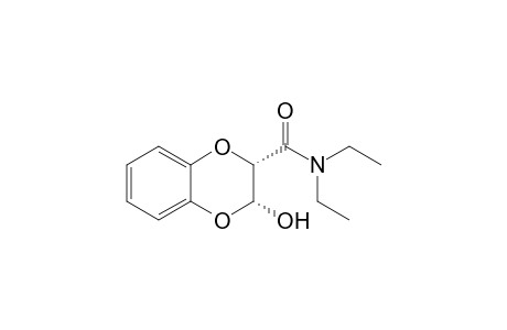 cis-N,N-Diethyl-3-hydroxy-2,3-dihydro-1,4-benzodioxin-2-carboxamide