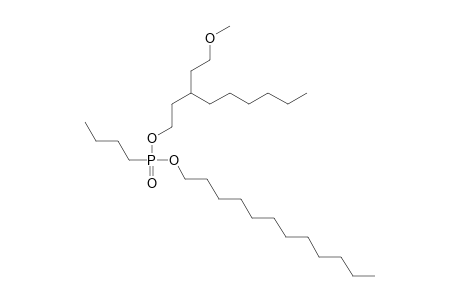 Butylphosphonic acid, dodecyl 3-(2-methoxyethyl)nonyl ester