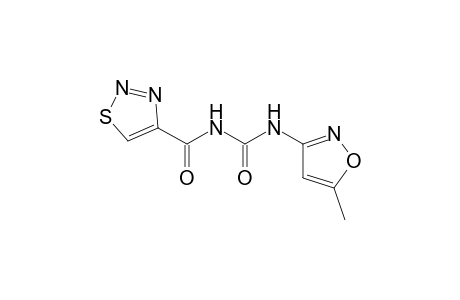 1-(5-methyl-3-isoxazolyl)-3-[(1,2,3-thiadiazol-4-yl)carbonyl]urea