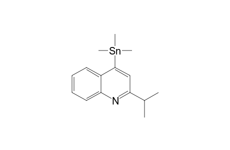 3-Isopropyl-1-(4-trimethylstannyl)quinoline