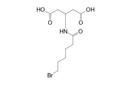 N-[6'-Bromo-1'-hexanoyl]-3-amino-1,5-pentanedioic acid