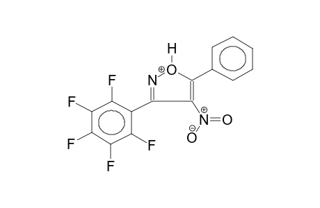 4-NITRO-3-PENTAFLUOROPHENYL-5-PHENYLISOXAZOLE, PROTONATED