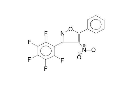 4-NITRO-3-PENTAFLUOROPHENYL-5-PHENYLISOXAZOLE