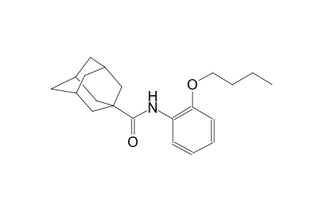 tricyclo[3.3.1.1~3,7~]decane-1-carboxamide, N-(2-butoxyphenyl)-