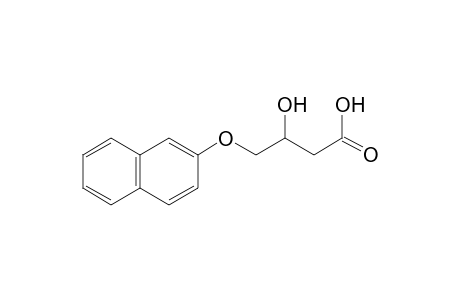 3-HYDROXY-4-(2-NAPHTHYLOXY)BUTYRIC ACID