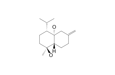 1-METHYL-6-METHYLEN-4-(1-METHYLETHYL)-OCTAHYDRO-1,4-ALPHA-NAPHTHALINDIOL