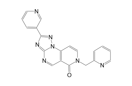 pyrido[3,4-e][1,2,4]triazolo[1,5-a]pyrimidin-6(7H)-one, 2-(3-pyridinyl)-7-(2-pyridinylmethyl)-