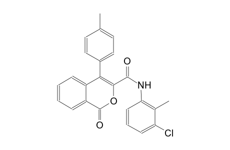 1H-2-benzopyran-3-carboxamide, N-(3-chloro-2-methylphenyl)-4-(4-methylphenyl)-1-oxo-