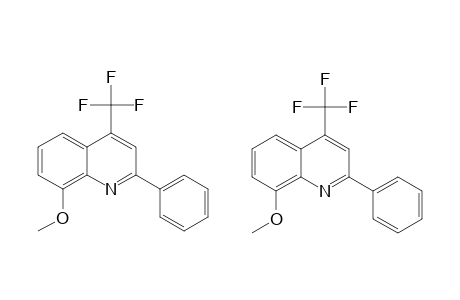2-PHENYL-4-TRIFLUOROMETHYL-8-METHOXYQUINOLINE