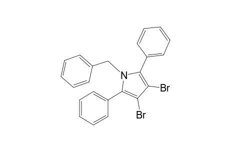 1-Benzyl-3,4-dibromo-2,5-diphenylpyrrole