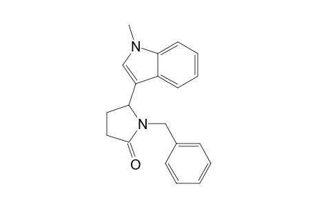 1-Benzyl-5-(1-methyl-1H-indol-3-yl)pyrrolidin-2-one