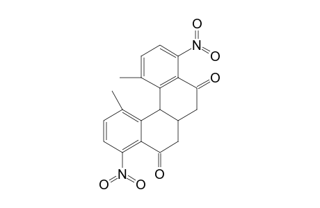 1,12-dimethyl-4,9-dinitro-6,6a,7,12b-tetrahydrobenzo[c]phenanthrene-5,8-dione