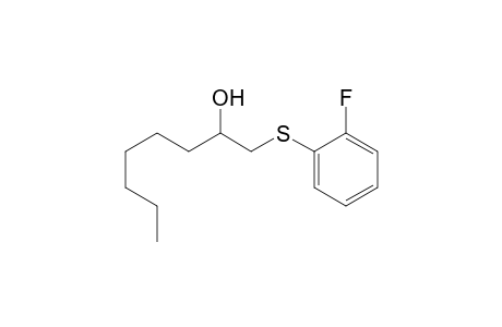 1-((2-fluorophenyl)thio)octan-2-ol