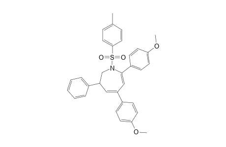 5,7-bis(4-Methoxyphenyl)-3-phenyl-1-tosyl-2,3-dihydro-1H-azepine